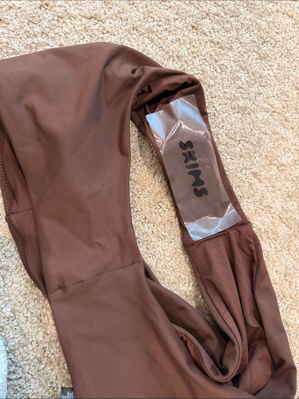SKIMS Brown Swim Set! 5 pieces! 3 tops 2 bottoms - Picture 13 of 16